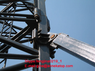 10T 50m jib length QTD125 Yuanxin block building luffing tower crane