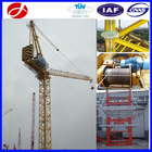 Yuanxin self raising QTD125 jib crane sale for Russia