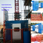 Double cage building lifter construction hoist SC200