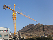 New type QTZ50 TC5008B 4t load tower crane with 1.615x2.5m mast section