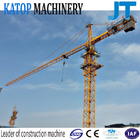 High work low cost QTZ80-5613 8t load tower crane for building use