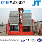 Variable- frequency two cages SC200/200 construction hoist for korea