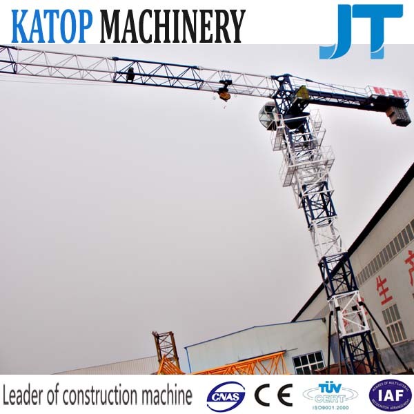 Topless tower crane TC5010 flat top tower crane with 5t load capacity