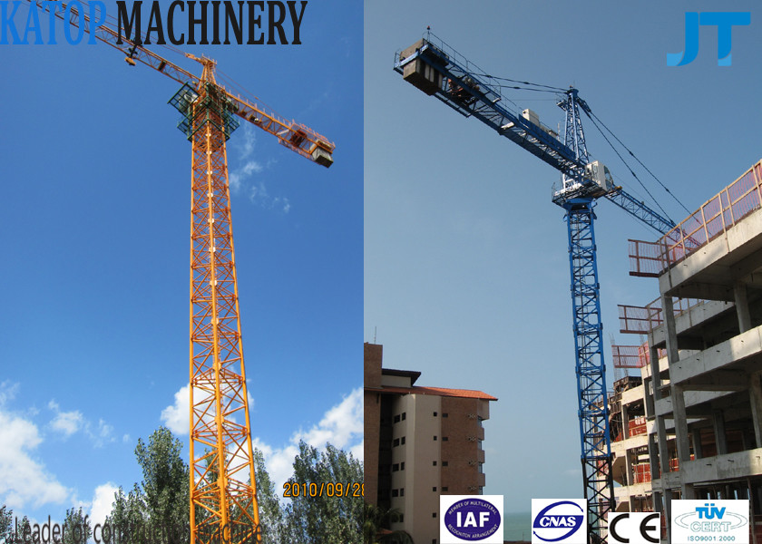 New model 8t QTZ100(6013) building Tower Crane for construction site