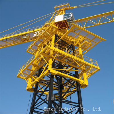 1250kN.m Rated lifting moment New technology reliable Electric Tower crane QTZ125-TC4428