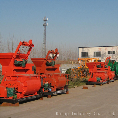 17.5-200m3/H advanced centralized oil lubrication system Concrete Mixer JS