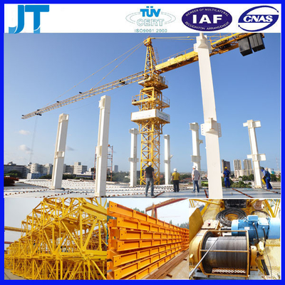 China good tower crane suppliers YX5613 56m boom tower crane