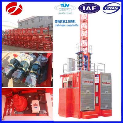 Yuanxin new condition SC200/200 hoist for construction in korea