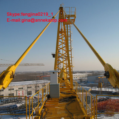 QTZ80-6010 competitive tower crane with installation