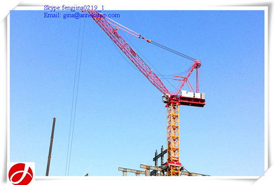 China crane factory offer 10t luffing jib tower cranes for sale