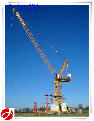 10t 50m boom luffing tower crane