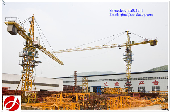46m Independent Height 8t QTZ80-6010 building tower crane