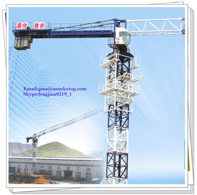 8t construction machinery  (QTZ100)6613 toplessTower Crane for sale