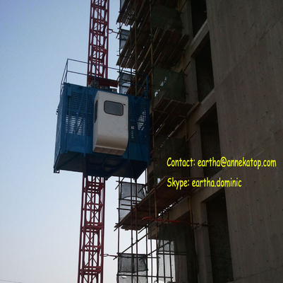 2t load building elecator material hoist