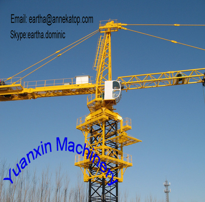 Factory supply QTZ80-5610 topkit Tower Crane for building