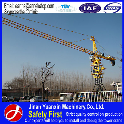 Factory supply QTZ80-5610 topkit Tower Crane for building