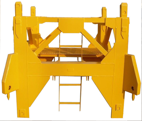 Mast section with Potain style
