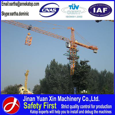 8t max load building tower crane 6010