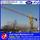 8t load QTZ80-6010 tower crane for building
