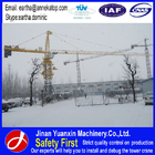 QTZ80-6010 8t load tower crane with installation