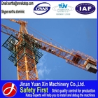 Climbing tower crane QTZ6010 8t load with CE approved