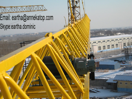 QTZ6515 tower crane with 1.5t tip load factory supply