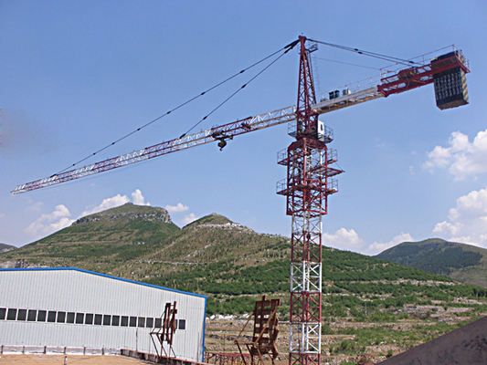 New type 4T load small tower crane QTZ50 TC5008B with 30m high