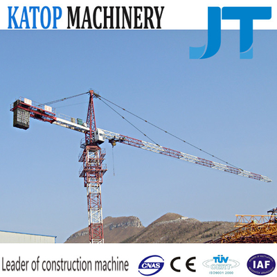 Good work low price QTZ80-5613 8t load 56m arm tower crane for long time use