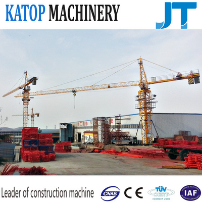 High work low cost QTZ80-5613 8t load tower crane for building use