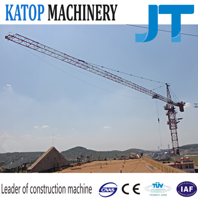 China factory price 1~8t load capacity QTZ80 6010 tower crane with install service