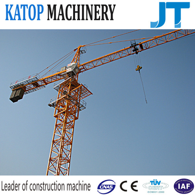 China factory price 8t load capacity 60m boom QTZ80-6010 tower crane for export