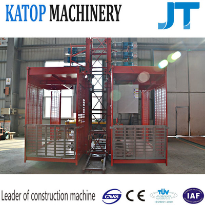 China double cages 2 tons SC200/200 hydraulic construction elevator for sale