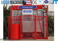 Variable- frequency two cages SC200/200 construction hoist for korea