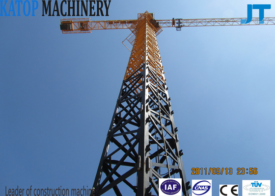 QTZ6515 topkit hydraulic erecting tower crane under 200m high