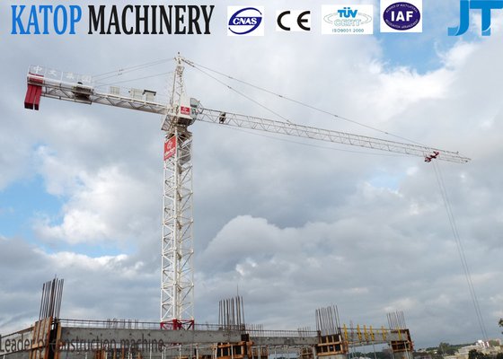 16t load tower crane QTZ125(7040) with crane spare parts