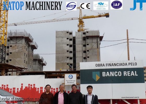 Famous brand QTZ315-7040 big tower crane for construction project