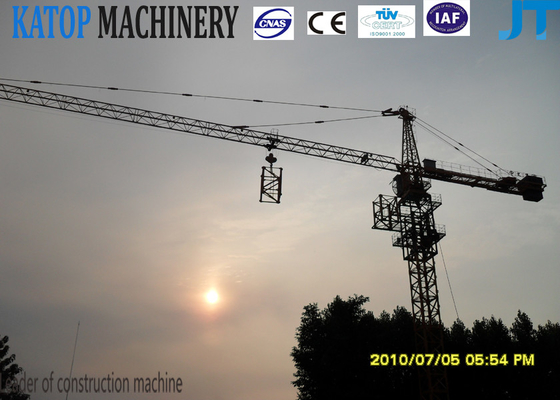 Construction machinery 10t QTZ100(6018) fixed Tower Crane price