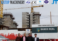 8t max load capacity QTZ100(5010) fixed Tower Crane for building