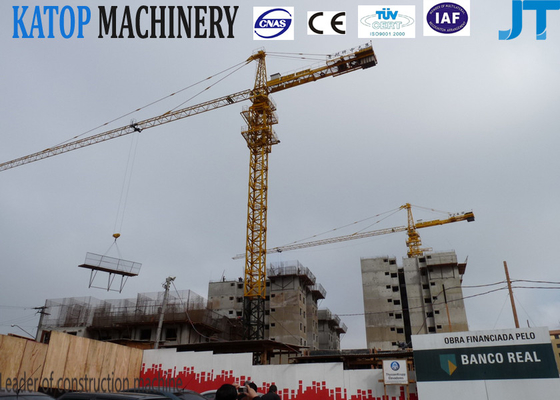 8t max load capacity QTZ100(5010) fixed Tower Crane for building