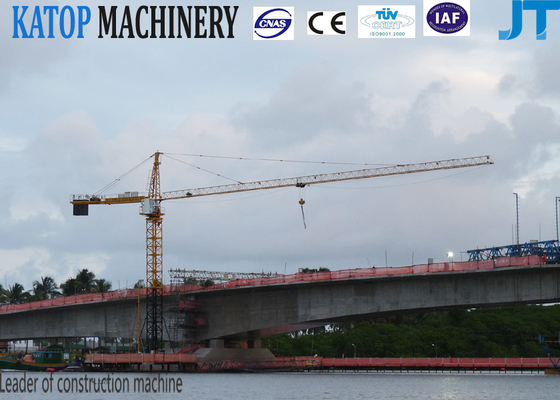 Simple maintenan 8t QTZ100(6013) construction Tower Crane for sale