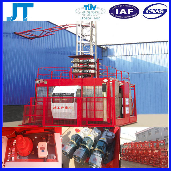 China hot sale12x2 person capacity SC200 lift for construction site