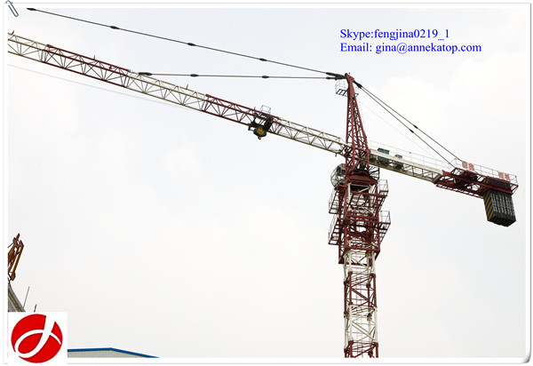 new type low price 10t QTZ125(6515) building Tower Crane for sale