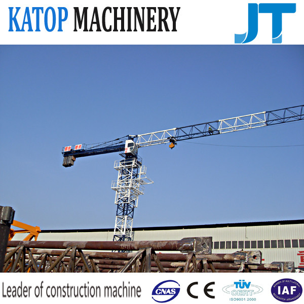 Topless tower crane 5t load TC5010 tower crane for export